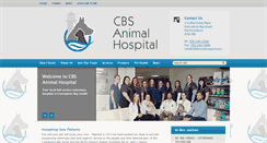 Desktop Screenshot of cbsanimalhospital.com